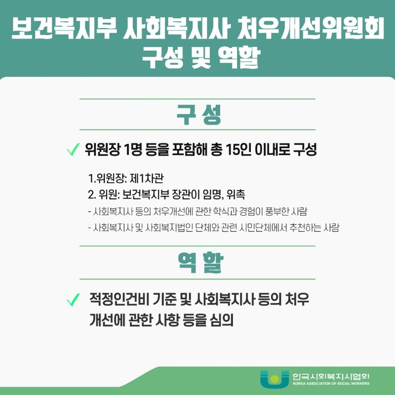 보건복지부 사회복지사 처우개선위원회  카드뉴스2